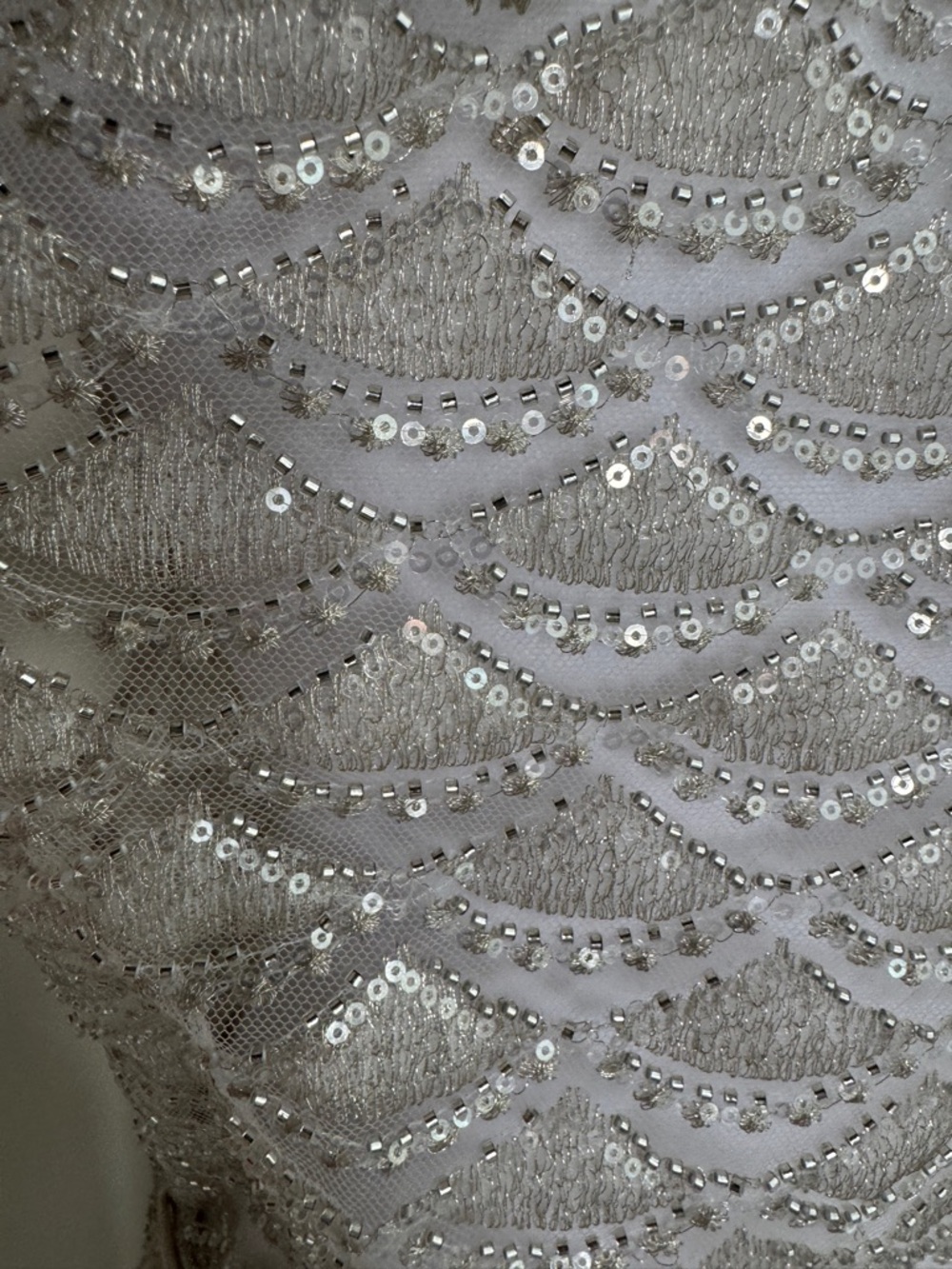 Reformation Champagne Beaded Maxi Dress - Picture 14 of 14
